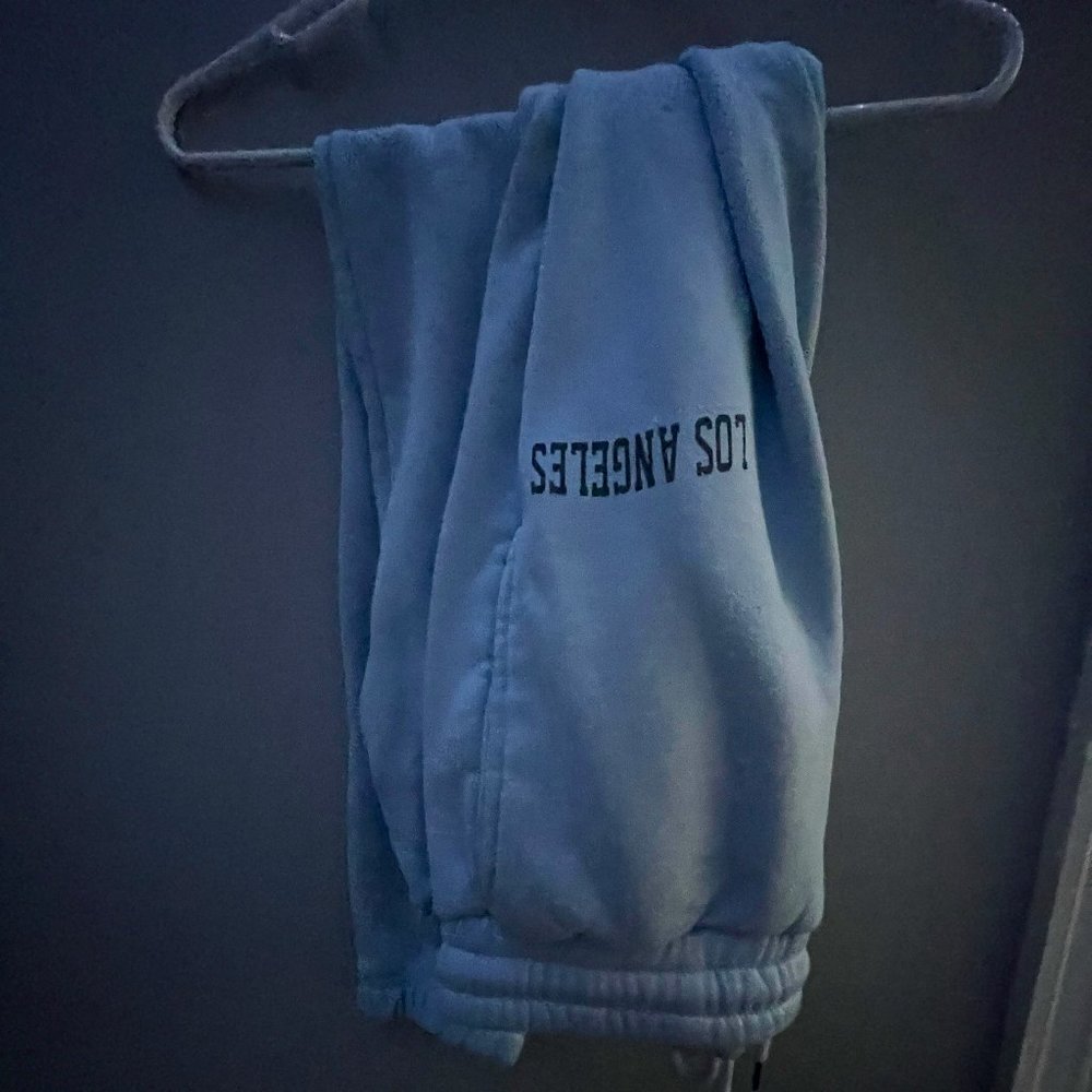 Light Blue Los Angeles Sweatpants